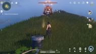 Defeat the mob and interact with the light pillar (Image via Kuro Games)